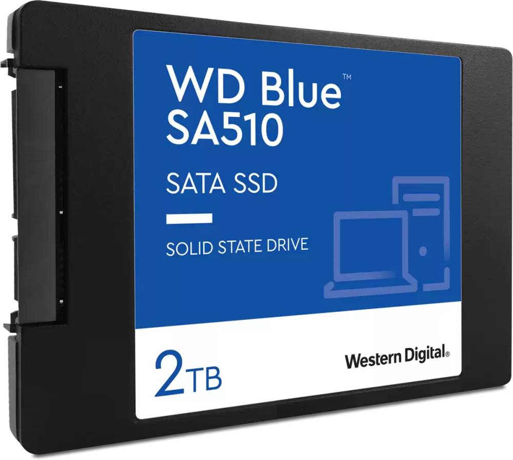 2Tb SSD WD Blue SA510 WDS200T3B0A, 2.5", (560/520), SATA III