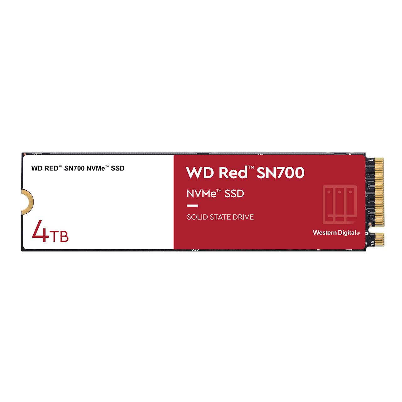 4Tb SSD WD Red SN700 WDS400T1R0C, (3400/3100), NVMe M.2
