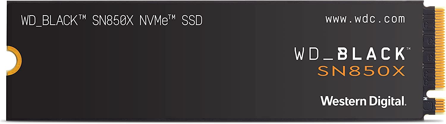 4Tb SSD WD Black SN850X WDS400T2X0E, (7300/6600), NVMe M.2