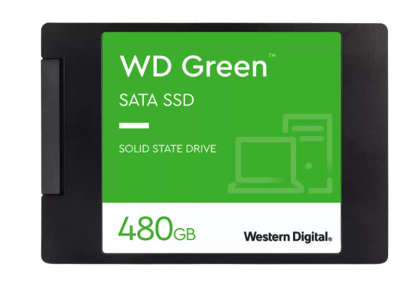 480Gb SSD WD Green WDS480G3G0A, 2.5", (545/465), SATA III