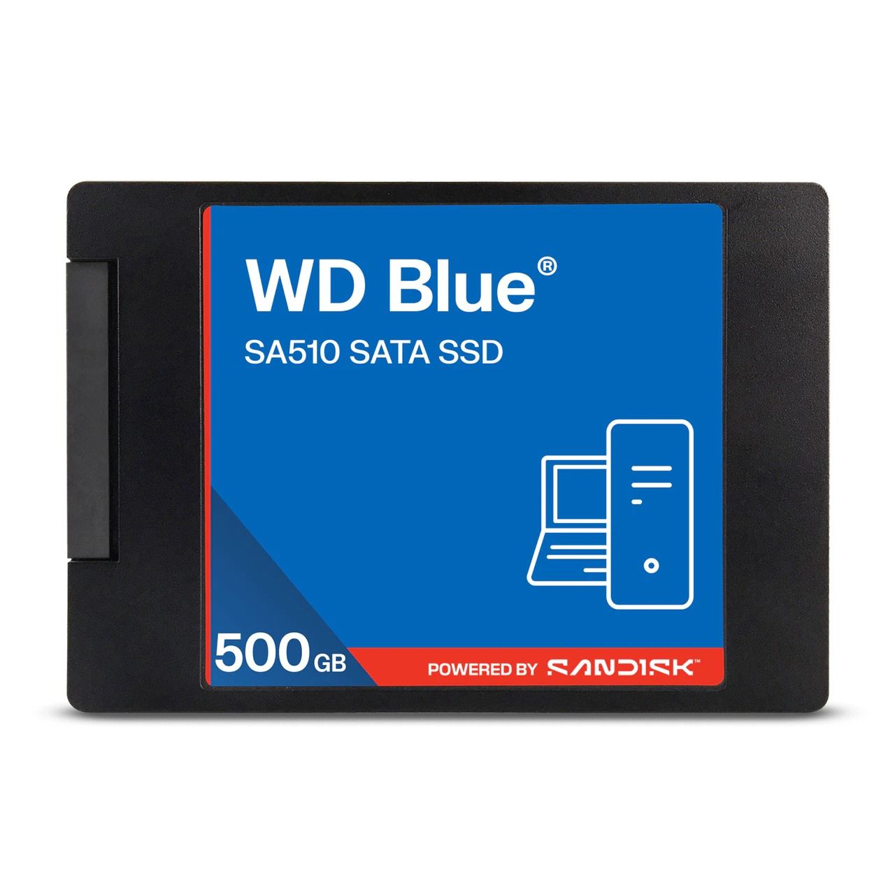 500Gb SSD WD Blue SA510 WDS500G5B0A, 2.5", (560/510), SATA III
