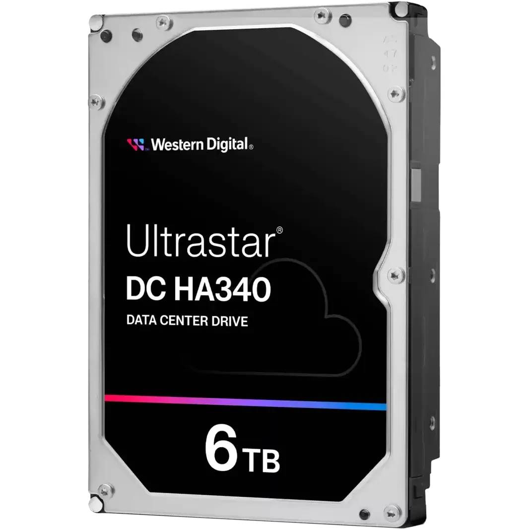 6Tb WD Ultrastar DC HA340 (WUS721206BLE6L4), 7200rpm, 3.5", SATA III, 256Mb