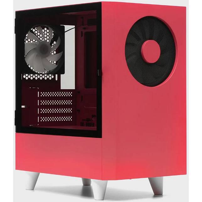 Корпус WIZMAX EM1 Woofer Red, без БП, mATX