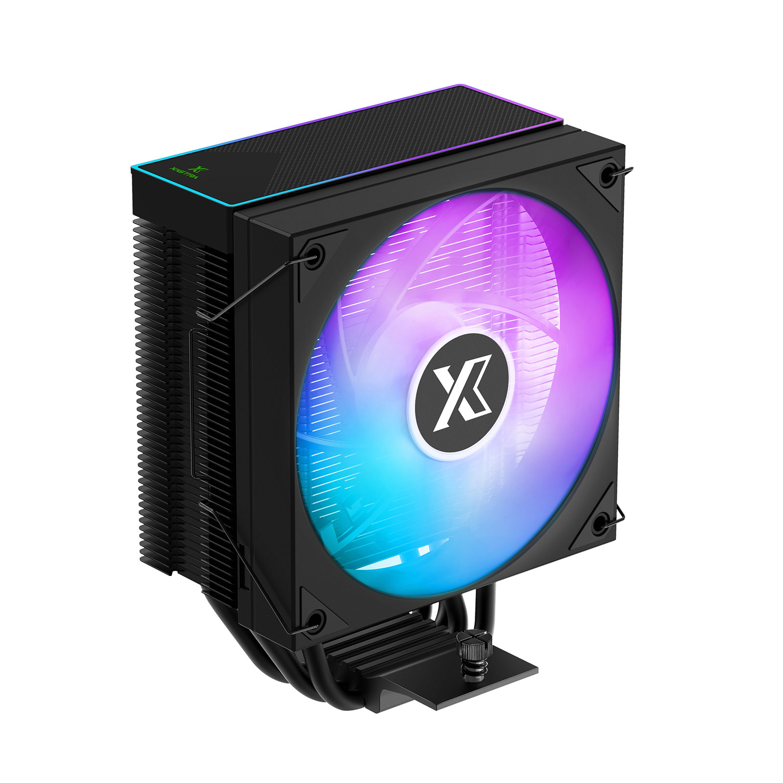 Кулер XASTRA AR400 FRGB BK (AR400-BKSFPX-GL), 220W (LGA1700 Ready)