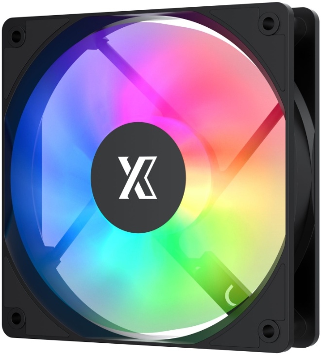 Вентилятор 12x12см XASTRA FC120B ARGB (FC120-1BA-SXX-GL)