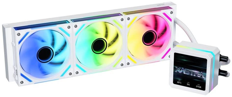 Жидкостное охлаждение XASTRA Octant LS360 ARGB WH (LS360-WHAFXX-GL) (LGA1700 Ready)
