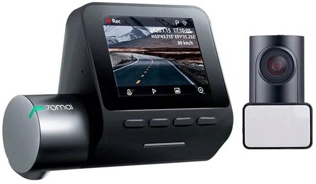 Автовидеорегистратор Xiaomi 70mai Dash Cam Pro Plus+Rear Cam (Midrive A500S-1)