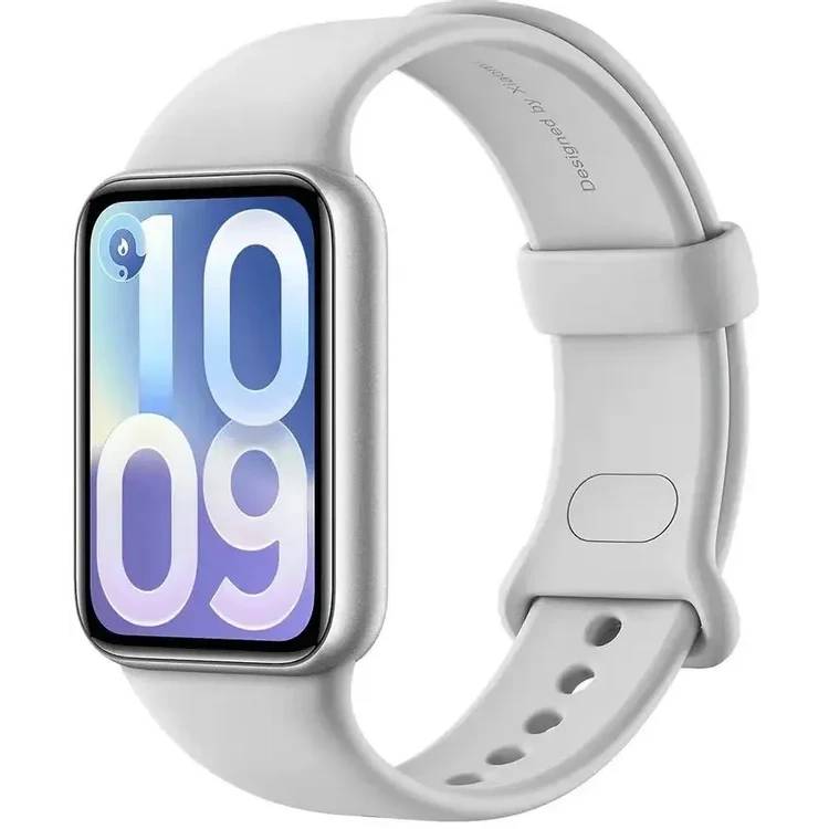 Смарт браслет Xiaomi Smart Band 10 Pro BHR08WBGL, серебристый