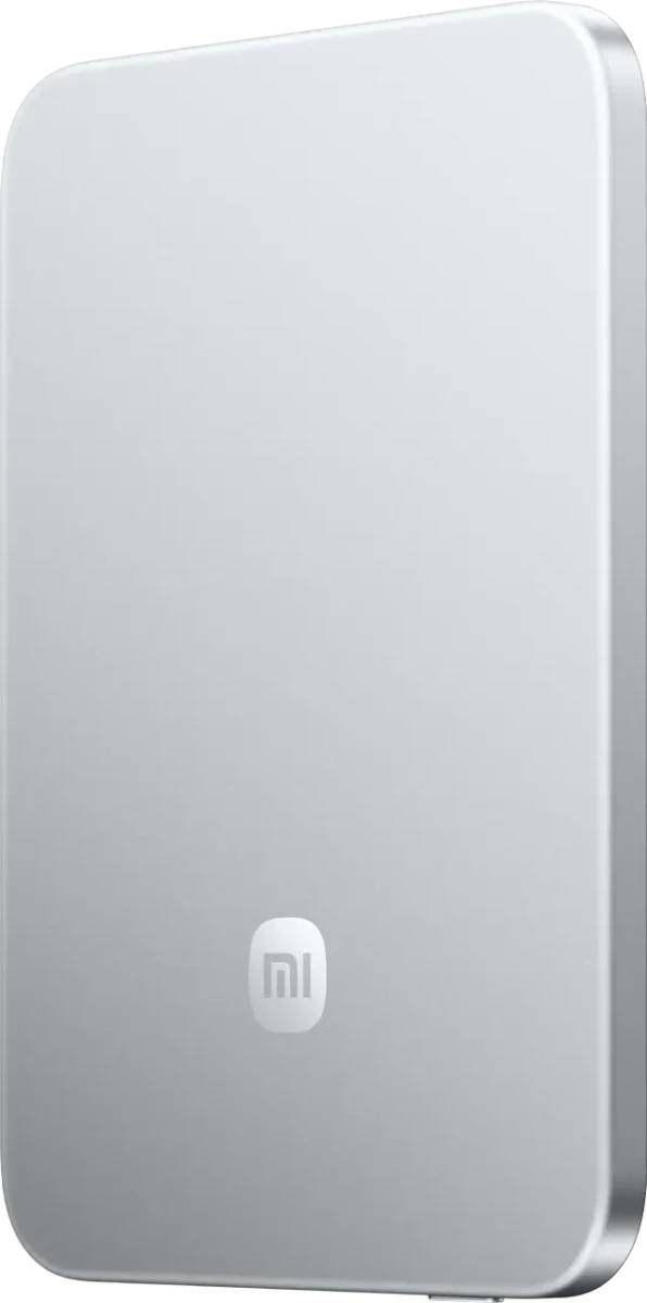 Внешний аккумулятор 5000мАч Xiaomi UltraThin Magnetic Power Bank BHR08Z2GL, серебристый