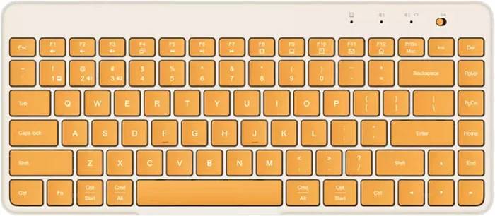 Клавиатура Xiaomi Dual Mode Wireless Keyboard XMBXJP01YM (BHR7776CN), beige