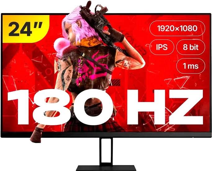 Монитор 23.8" Xiaomi Gaming Monitor G24 (P24FCA-RG), 1920x1080, IPS, 180Hz (HDMI, DP)
