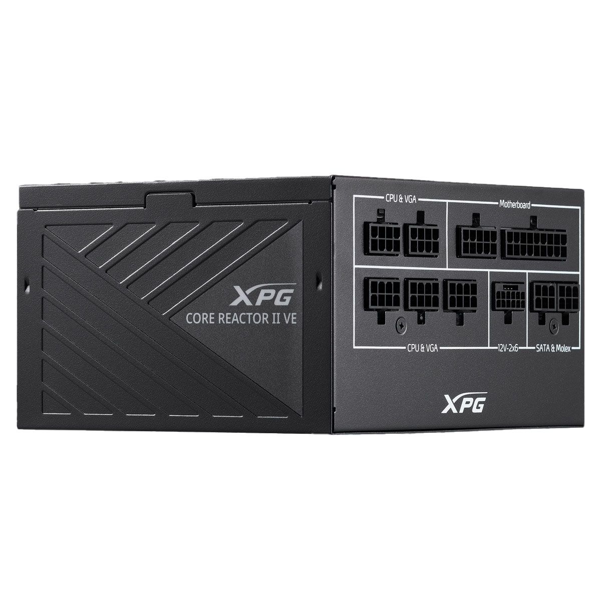 Блок питания 850Вт, XPG CORE REACTOR II VE COREREACTORIIVE850G-BKCEU, 80 Plus Gold, APFC, ATX