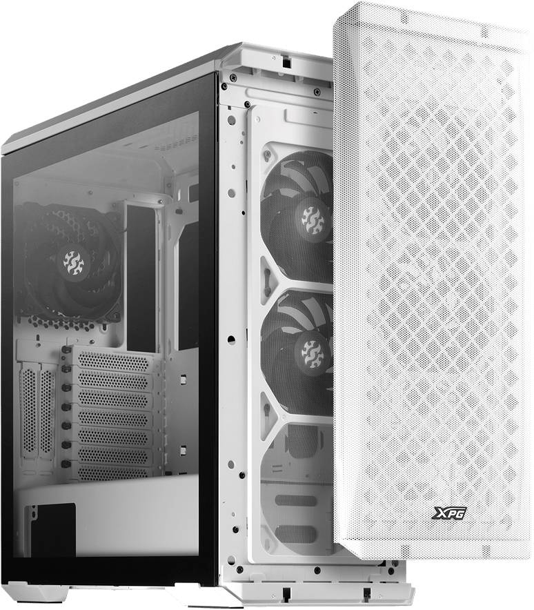 Корпус XPG DEFENDER White DEFENDER-WHCWW, без БП, E-ATX
