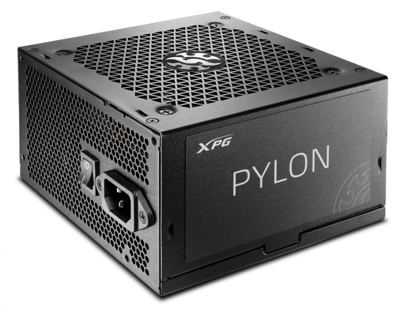 Блок питания 750Вт, XPG PYLON PYLON750B-BKCEU, 80 Plus Bronze, APFC, ATX