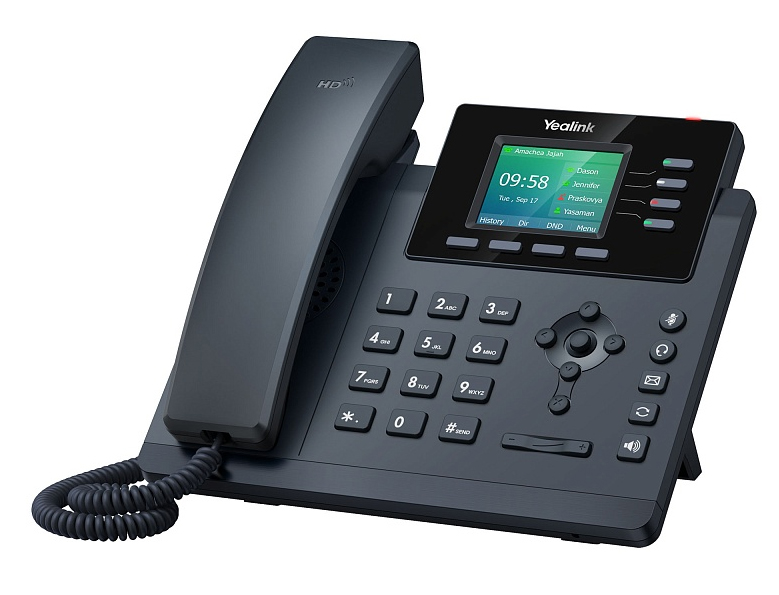 IP - телефон Yealink SIP-T34W, черный
