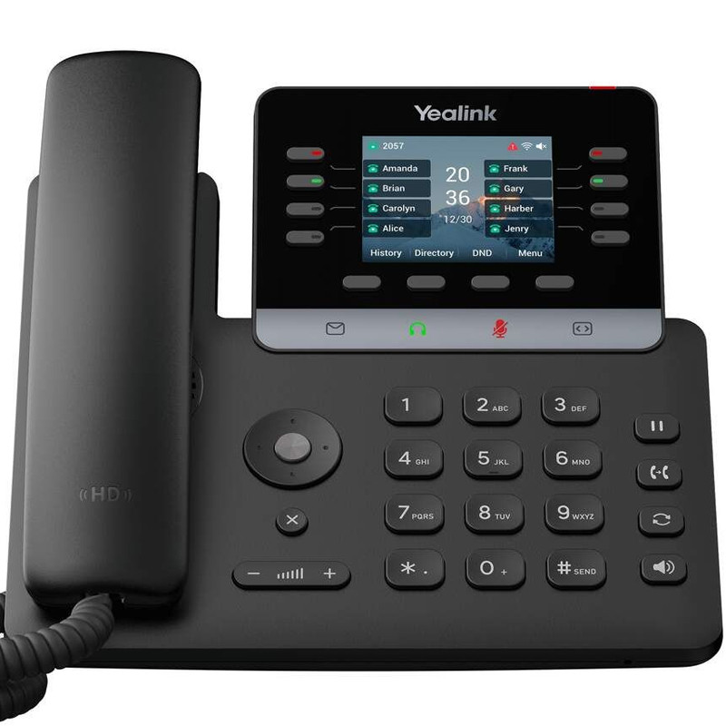 IP - телефон Yealink SIP-T73W, черный