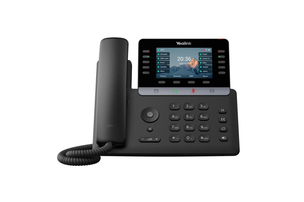 IP - телефон Yealink SIP-T74U, черный