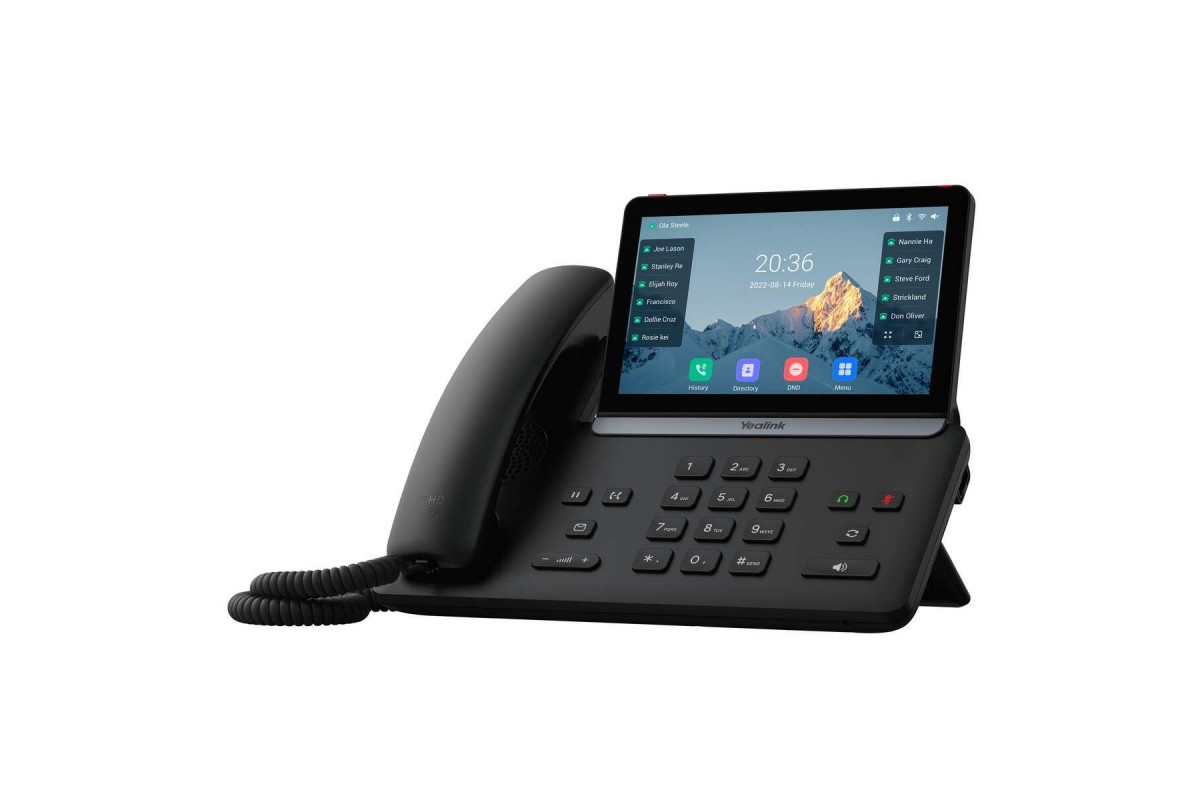 IP - телефон Yealink SIP-T87W, черный
