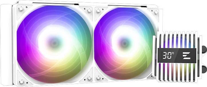 Жидкостное охлаждение Zalman ALPHA2 V2 A24 White, 320W (LGA1700 Ready)
