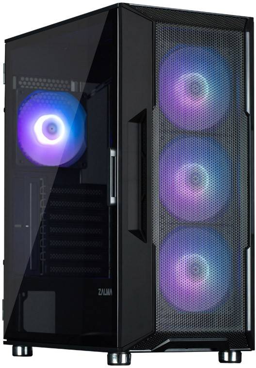 Корпус Zalman I3 NEO ARGB Black, без БП, ATX