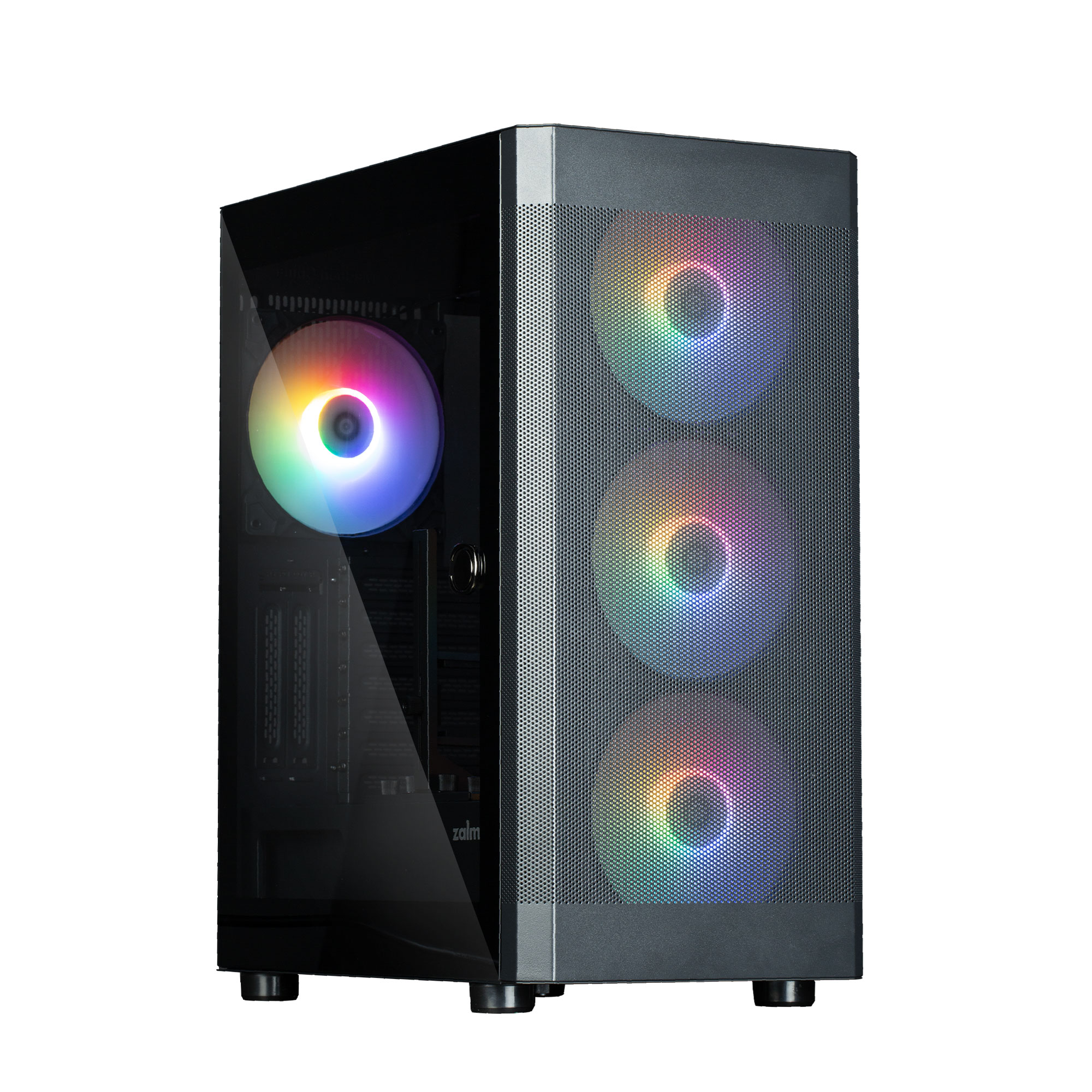 Корпус Zalman I4 TG Black, без БП, ATX