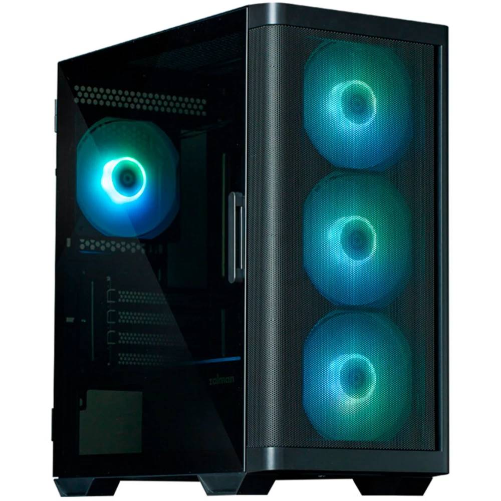 Корпус Zalman M4 Black, без БП, mATX
