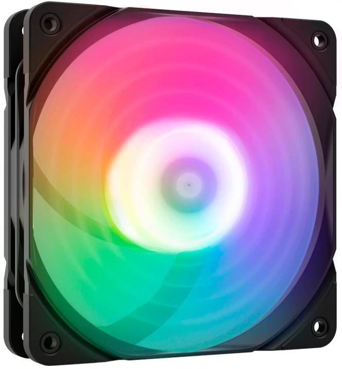 Вентилятор 12x12см Zalman ZM-AF120R ARGB Black