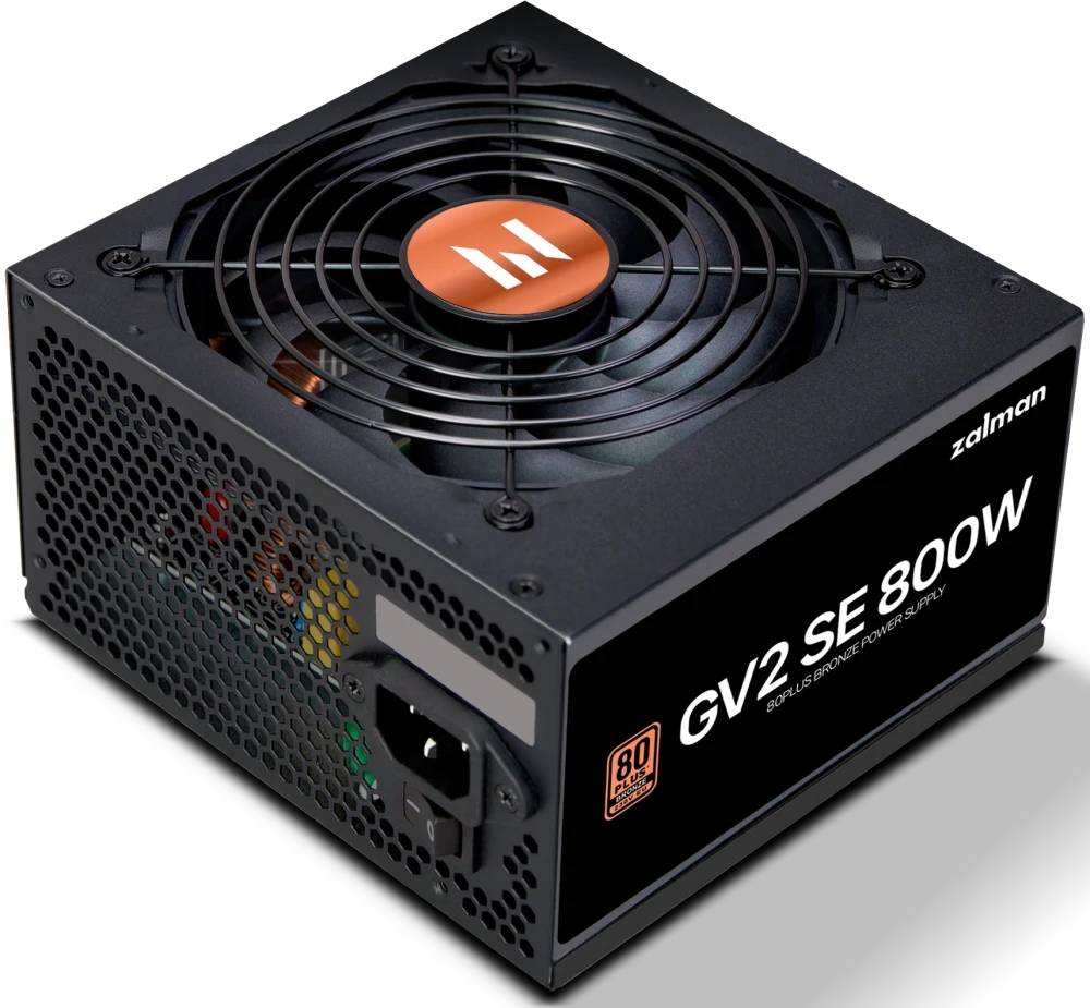 Блок питания 800Вт, Zalman ZM800-GV2SE, 80 Plus Bronze, APFC, ATX
