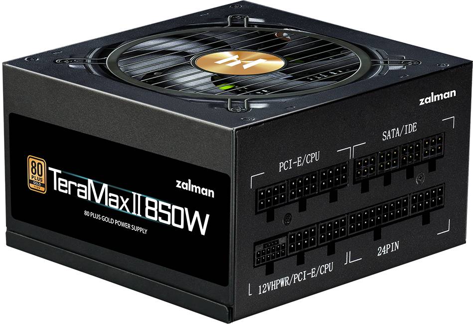 Блок питания 850Вт, Zalman ZM850-TMX2, 80 Plus Gold, APFC, ATX