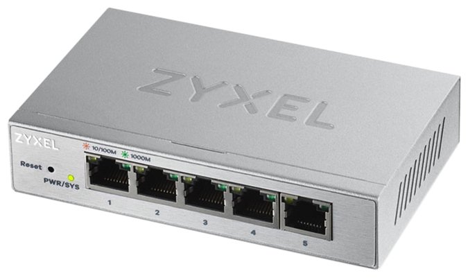 Коммутатор ZyXEL GS1200-5, 5xLAN 1Gbps