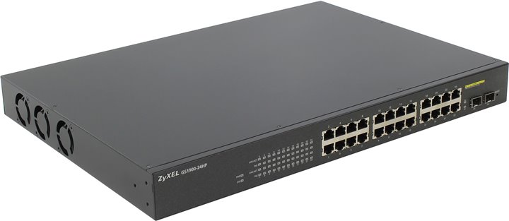 Коммутатор ZyXEL GS1900-24, 24xLAN 1Gbps, 2xSFP