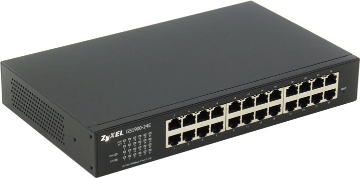 Коммутатор ZyXEL GS1900-24E, 24xLAN 1Gbps