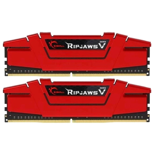 Оперативная память 16Gb G.Skill Ripjaws V Red F4-3600C19D-16GVRB, DDR IV, PC-28800, 3600MHz, kit 2x8Gb