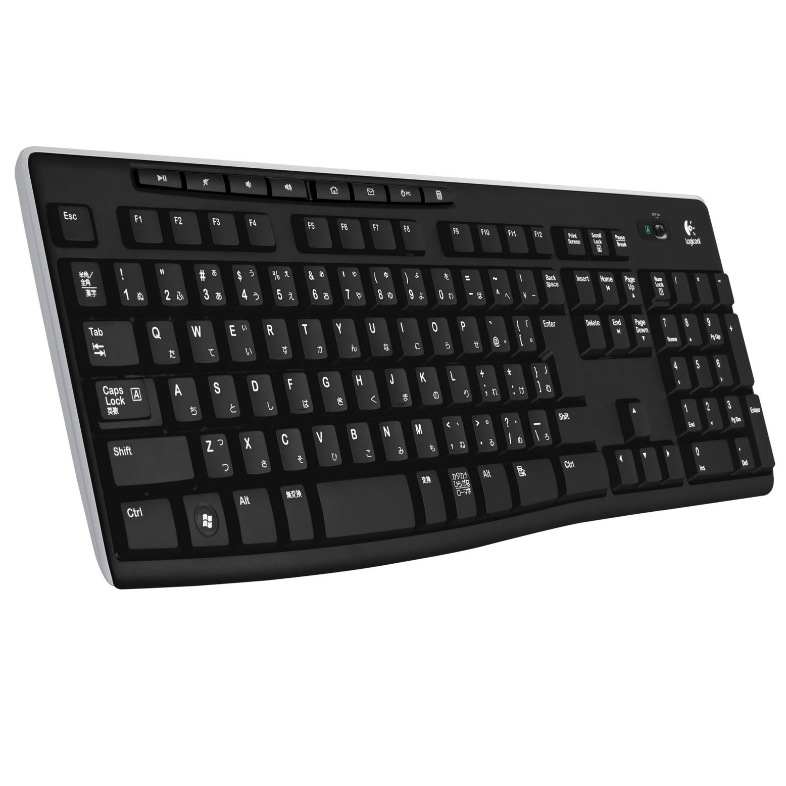 Клавиатура Logitech K270 Wireless, USB, черный, 920-003757