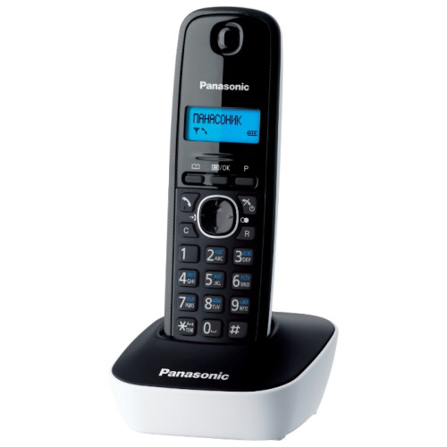 Телефон DECT Panasonic KX-TG1611RUW, белый