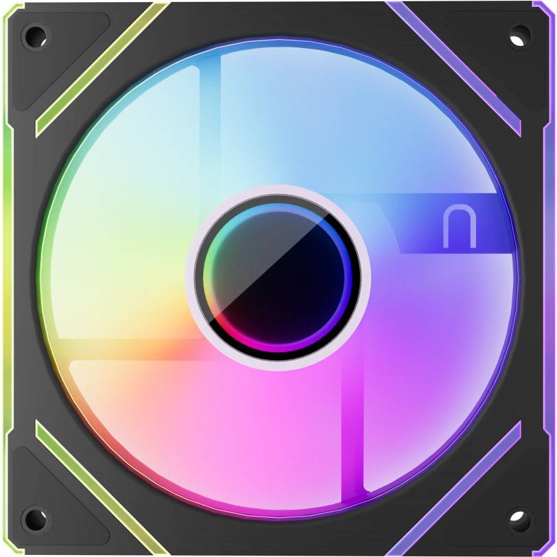 Вентилятор 12x12см 1stPlayer FC7 ARGB Black (FC7-BK)