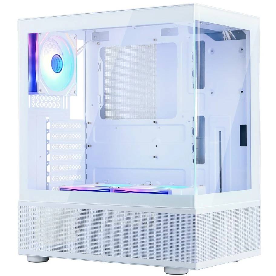 Корпус 1STPLAYER MIKU Mi7-A ARGB White Mi7-A-WH-2FC7R-W-1FC7-W, без БП, ATX
