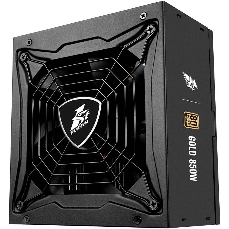 Блок питания 850Вт, 1stPlayer Steampunk 850W PS-850SP, 80 Plus Gold, APFC, ATX (ТОЛЬКО В СОСТАВЕ ПЭВМ)