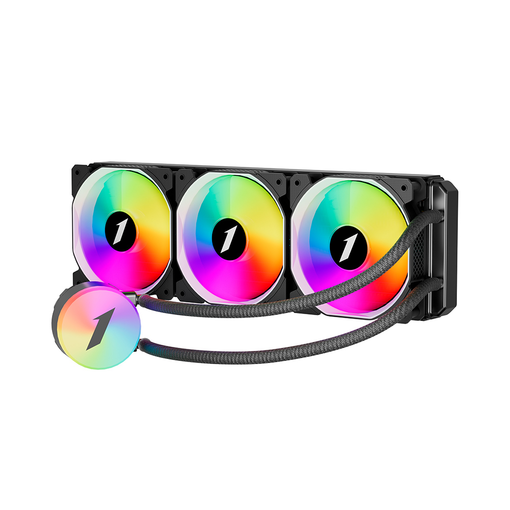 Жидкостное охлаждение 1stPlayer TS2 360 Black (TS2-360-BK)