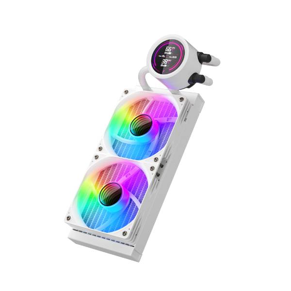 Жидкостное охлаждение 1stPlayer TS4 240 White (TS4-240-WH)