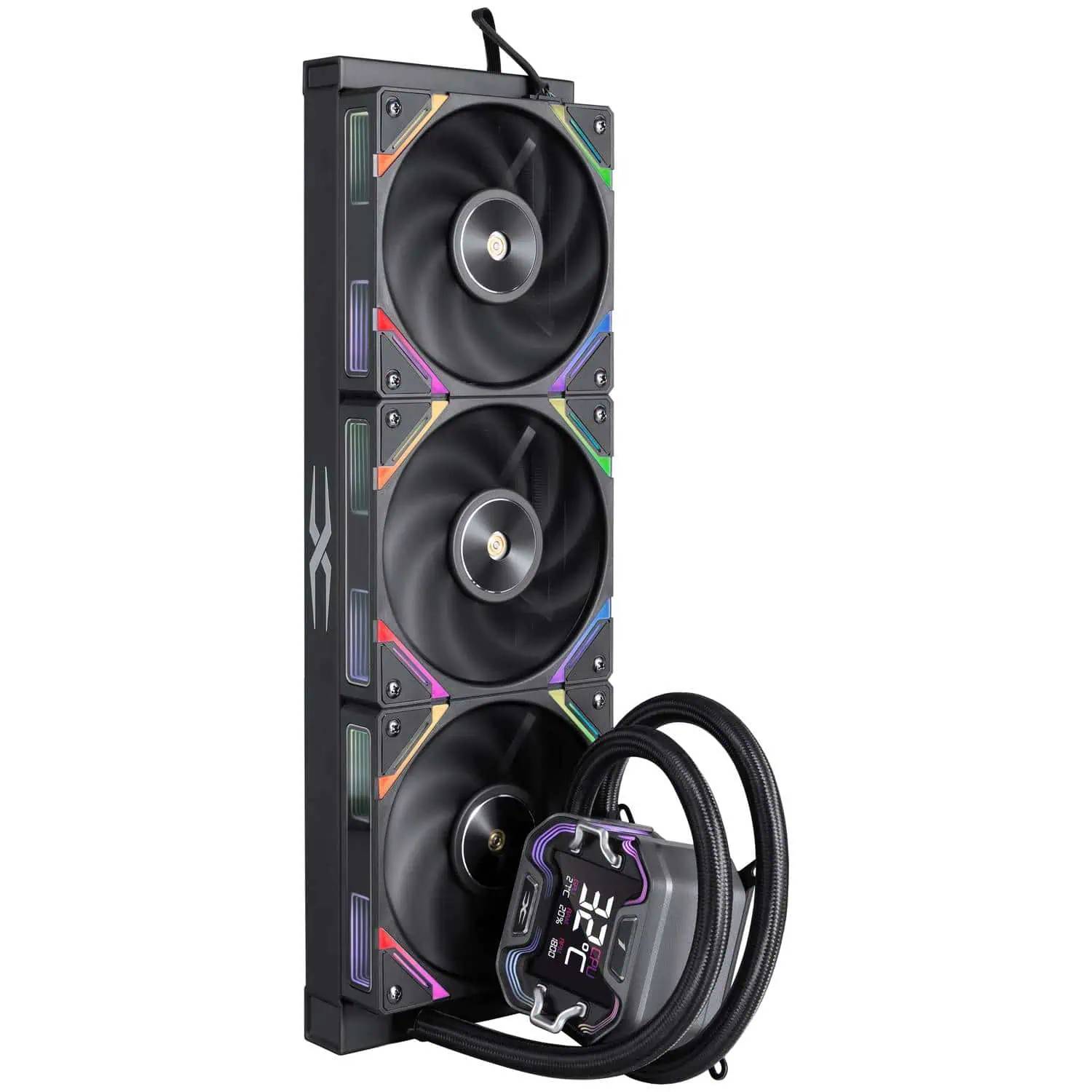 Жидкостное охлаждение 1stPlayer X-360E Black (X-360E-BK)