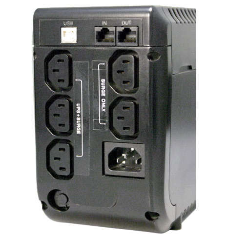 ИБП PowerCom Imperial IMP-625AP, 625VA (2 + 3 IEC C13)