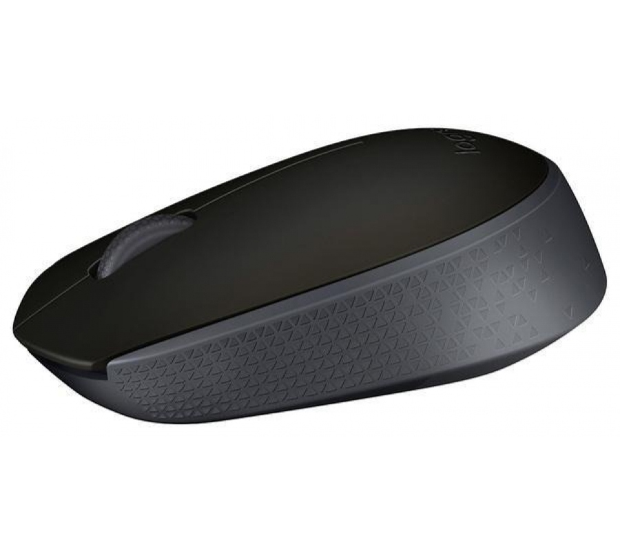 Мышь Logitech Wireless M171, черный-серый, 910-004424