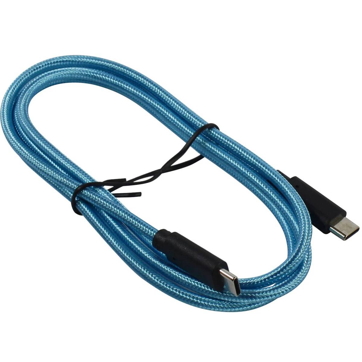 Кабель USB Type-C - USB Type-C, 1.2м, 5bites  TC203-112G, серый