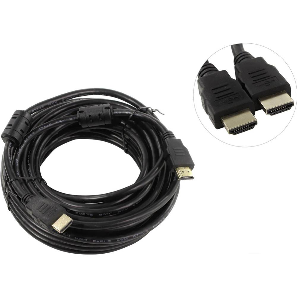 Кабель HDMI (19M) - HDMI (19M), 10м, 5bites APC-200-100F