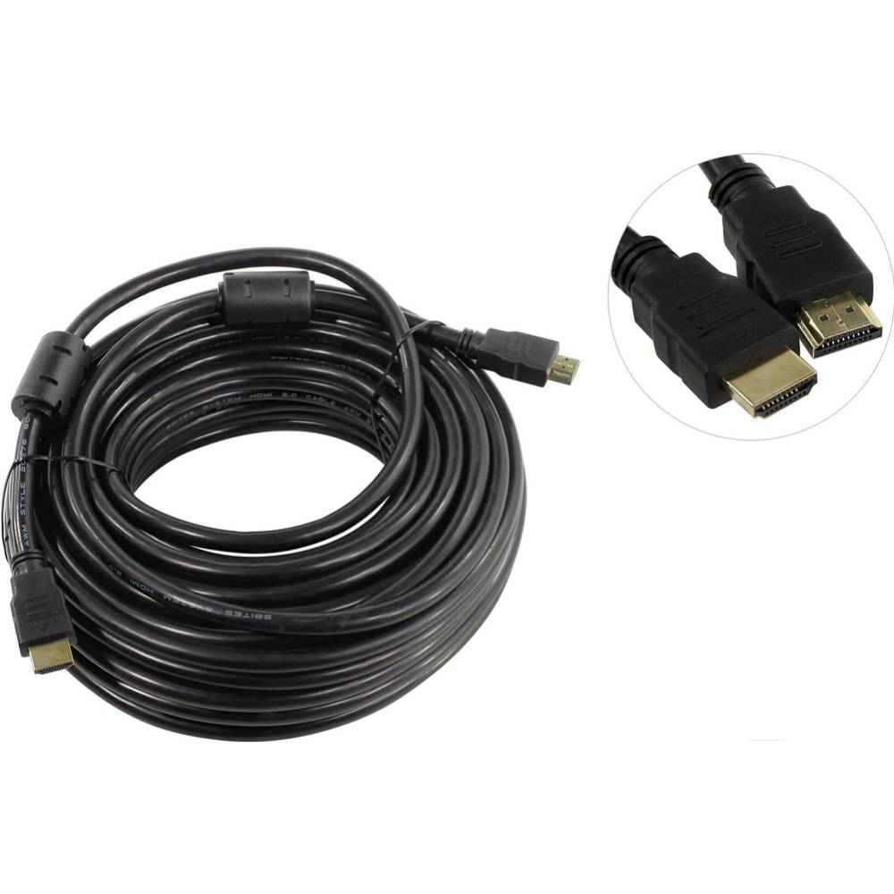 Кабель HDMI (19M) - HDMI (19M), 20м, 5bites APC-200-200F