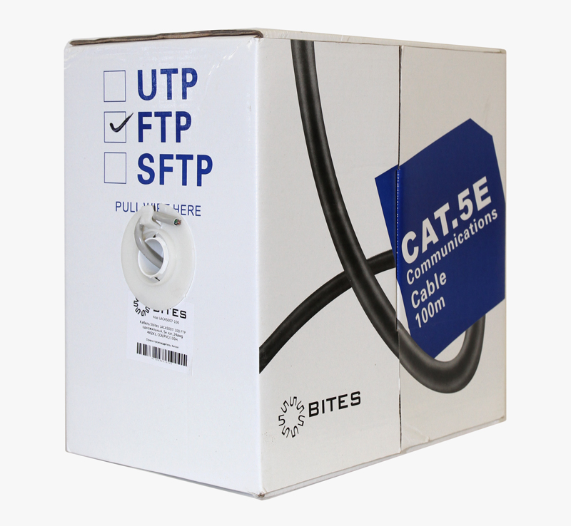FTP кабель бухта 100м cat.5e 5bites FS5505-100A