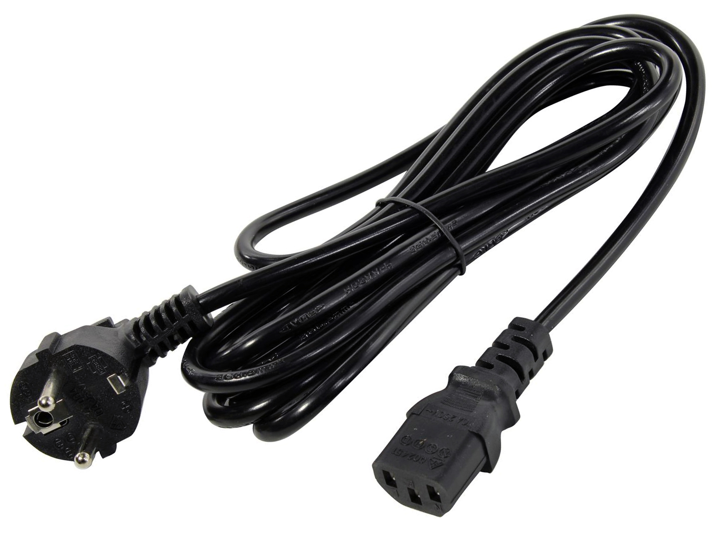 Кабель компьютер - сеть 220V, 3м, 5bites PC205-30A