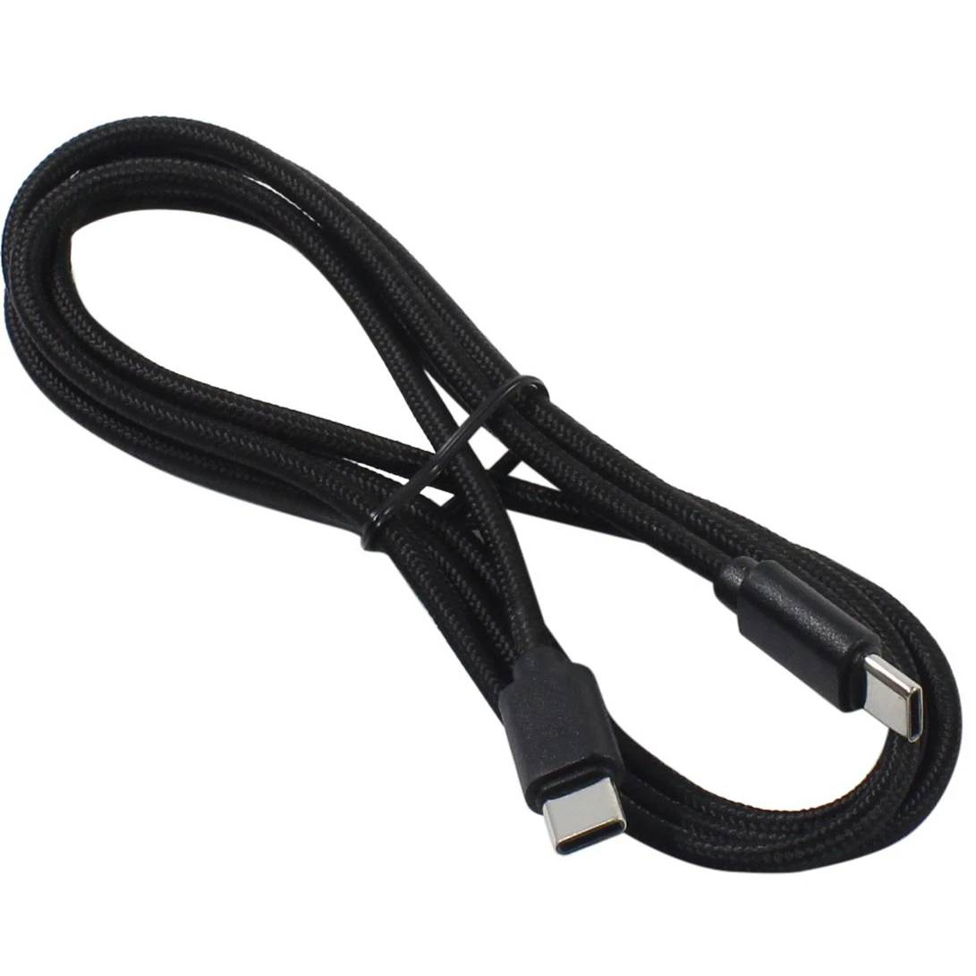 Кабель USB Type-C - USB Type-C, 1.2м, 5bites TC202-612B, черный