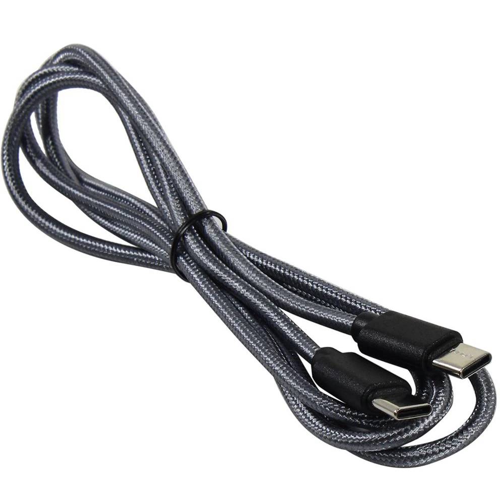 Кабель USB Type-C - USB Type-C, 1.2м, 5bites TC202-612G, серый